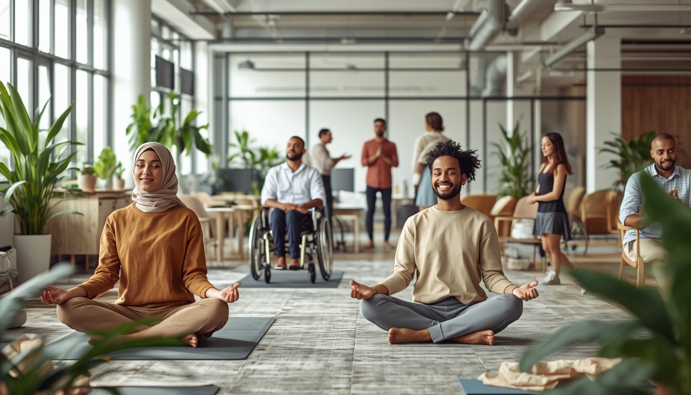 Comprehensive workplace wellness program implementation